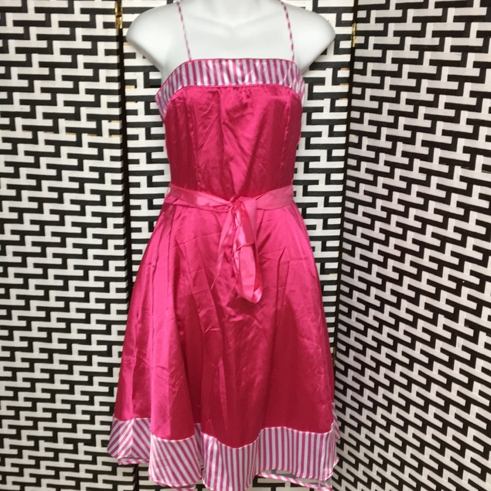 Hot pink elegant summer dress. NWOT